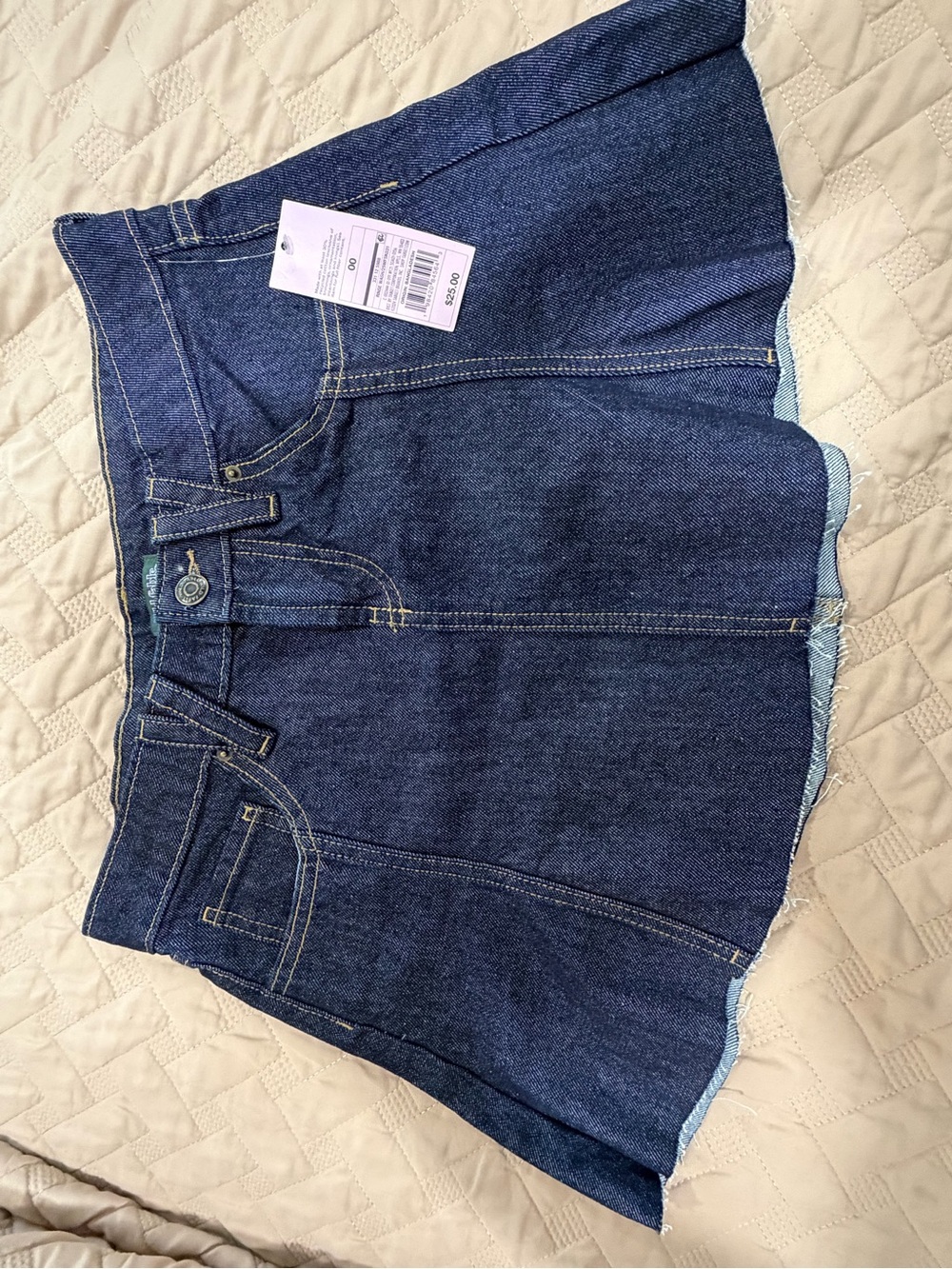 Target Dark Blue Denim Mini Skirt